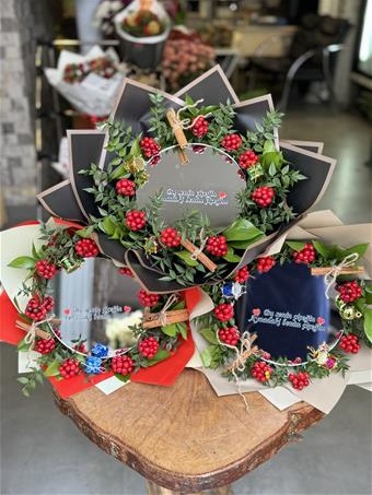 Aynalı Kokina Buketi