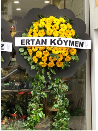 Canlı Çiçek Cenaze Çelengi