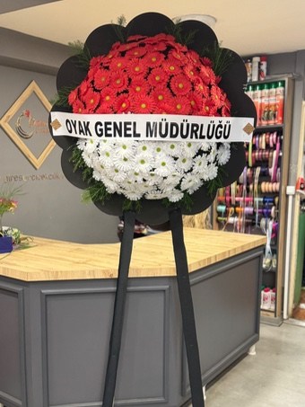 Çiftayak Çelenk Yapay Çiçek